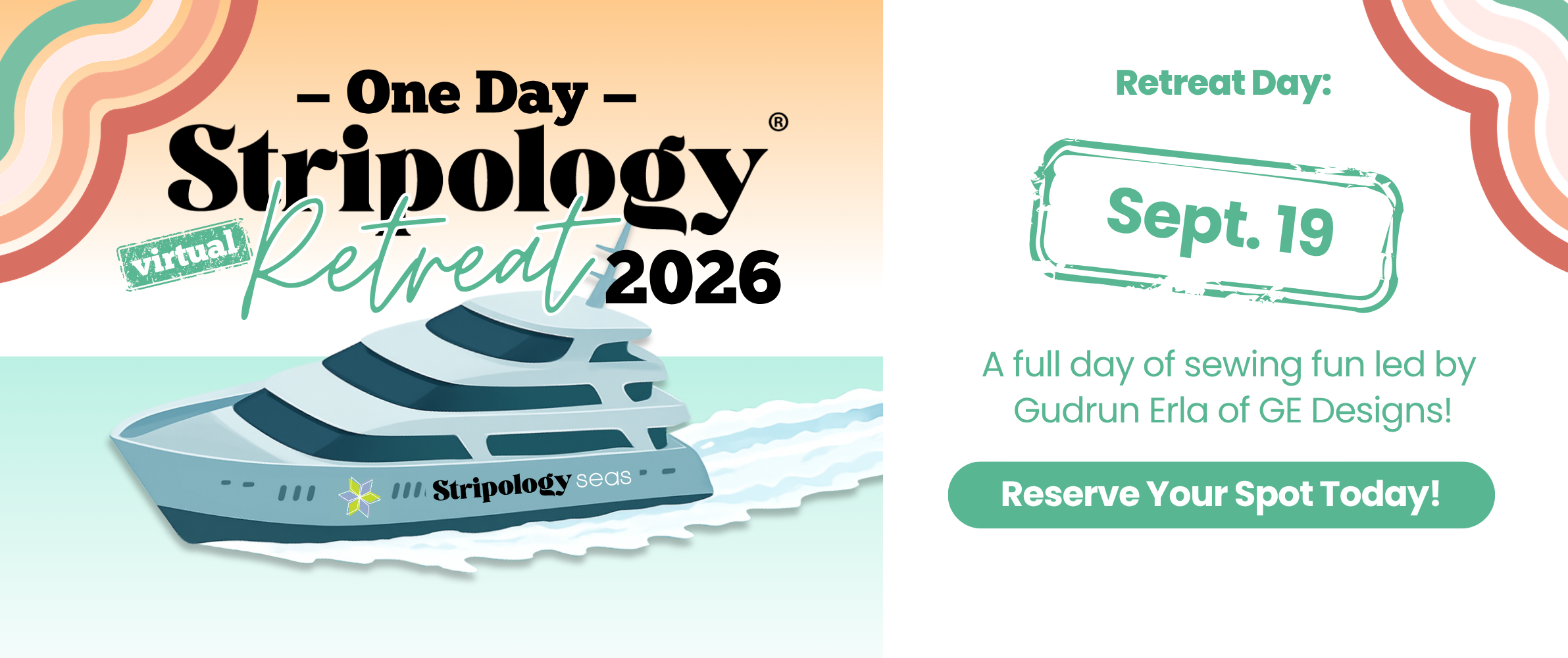 One-Day Virtual Stripology Retreat 2026 – Hybrid Retreat at Pieces of Love Retreats