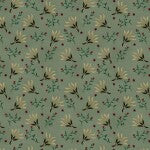 Aqua Tossed Clover