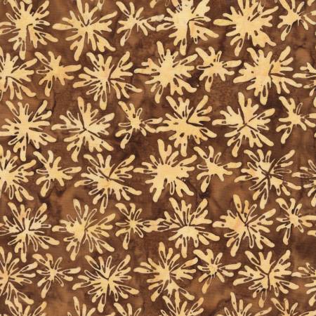 Mocha Blooms Batik