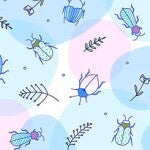 Thalia BEETLES BLUE