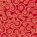 Esme SCROLL RED
