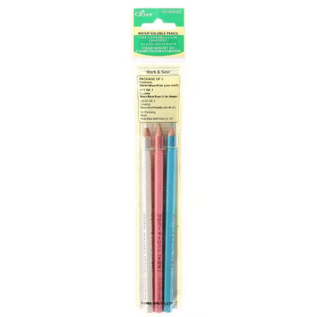 Water Soluble Pencil 3 Color Assortment # 5003CV
