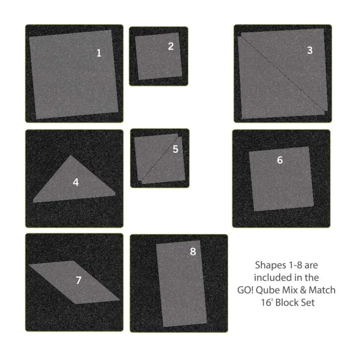 GO! Qube Mix & Match 16" Block