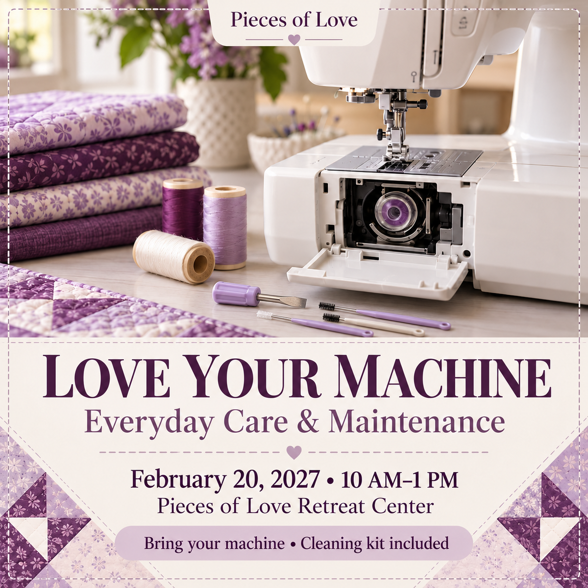 Love Your Machine: Everyday Care & Maintenance Feb. 20 2027