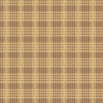 Tan/Cream Plaid Yarn Dye