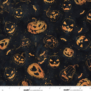 8828-99 Black || Scary Spice Funny Girl Jack O'Lanterns
