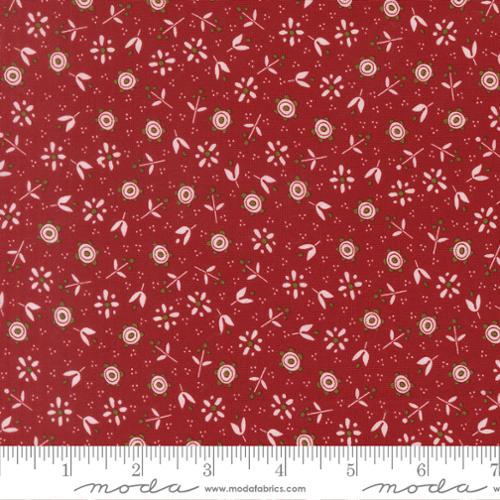 Chilly Christmas Flowers Red 55712 22 Moda