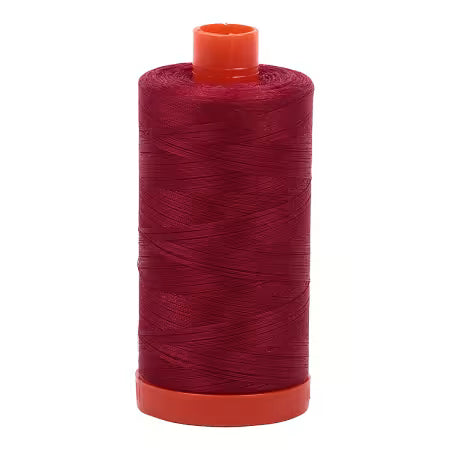 Aurifil Cotton Thread Solid 50wt 1422yds Burgundy 1103