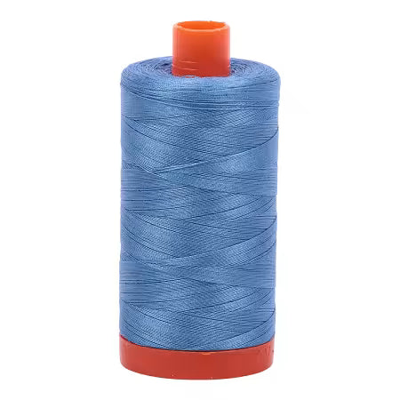 Aurifil Cotton Thread Solid 50wt 1422yds Light Wedgewood 2725