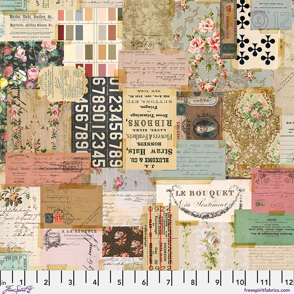 Multi Ephemera Canvas - Multi || Palette Canvas Cloth