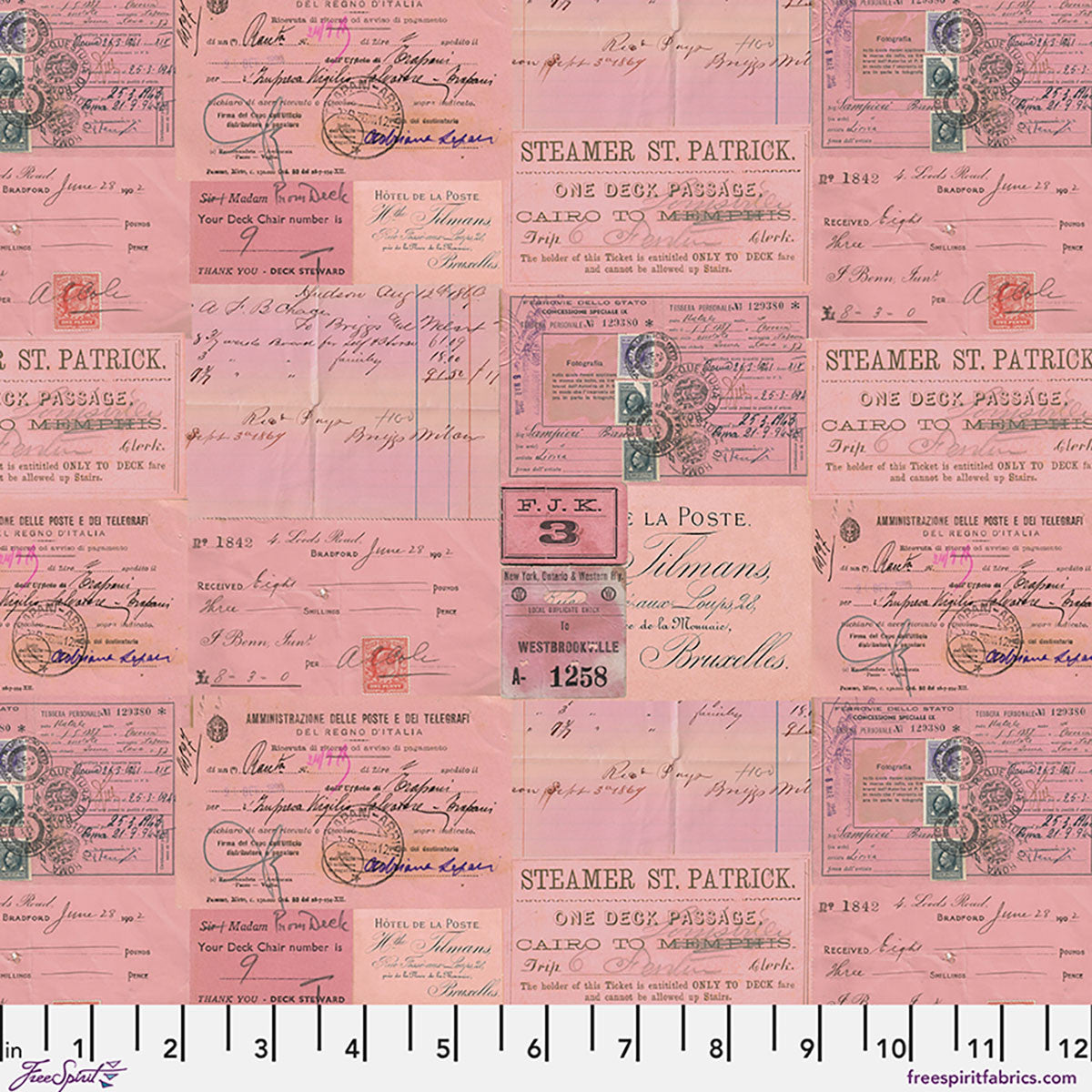 Pink Ephemera Canvas - Pink || Palette Canvas Cloth