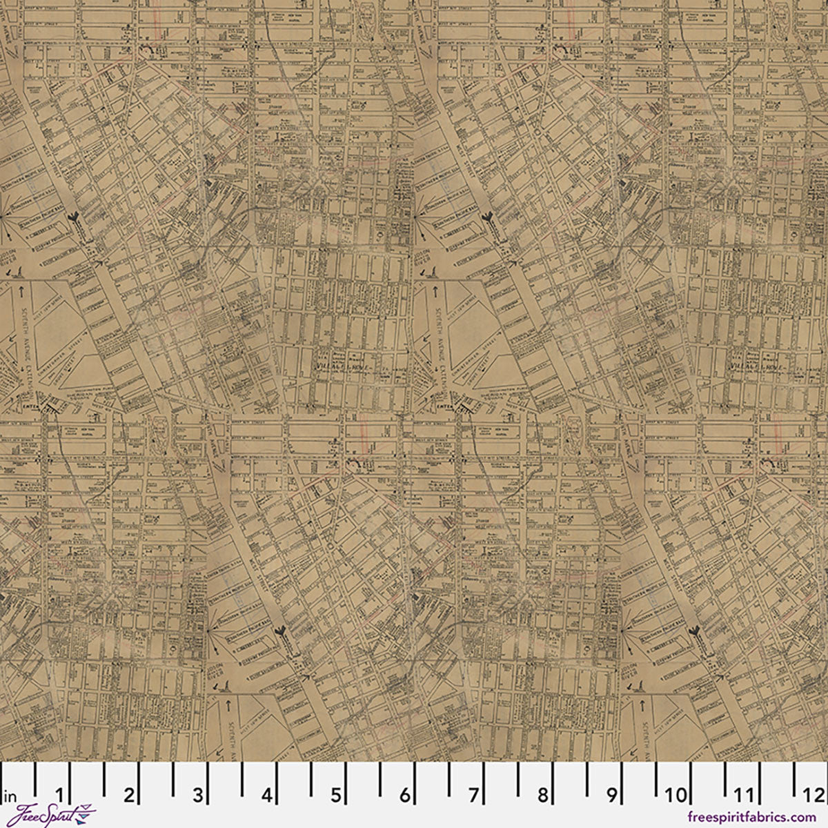 Neutral Map Canvas - Neutral || Palette Canvas Cloth