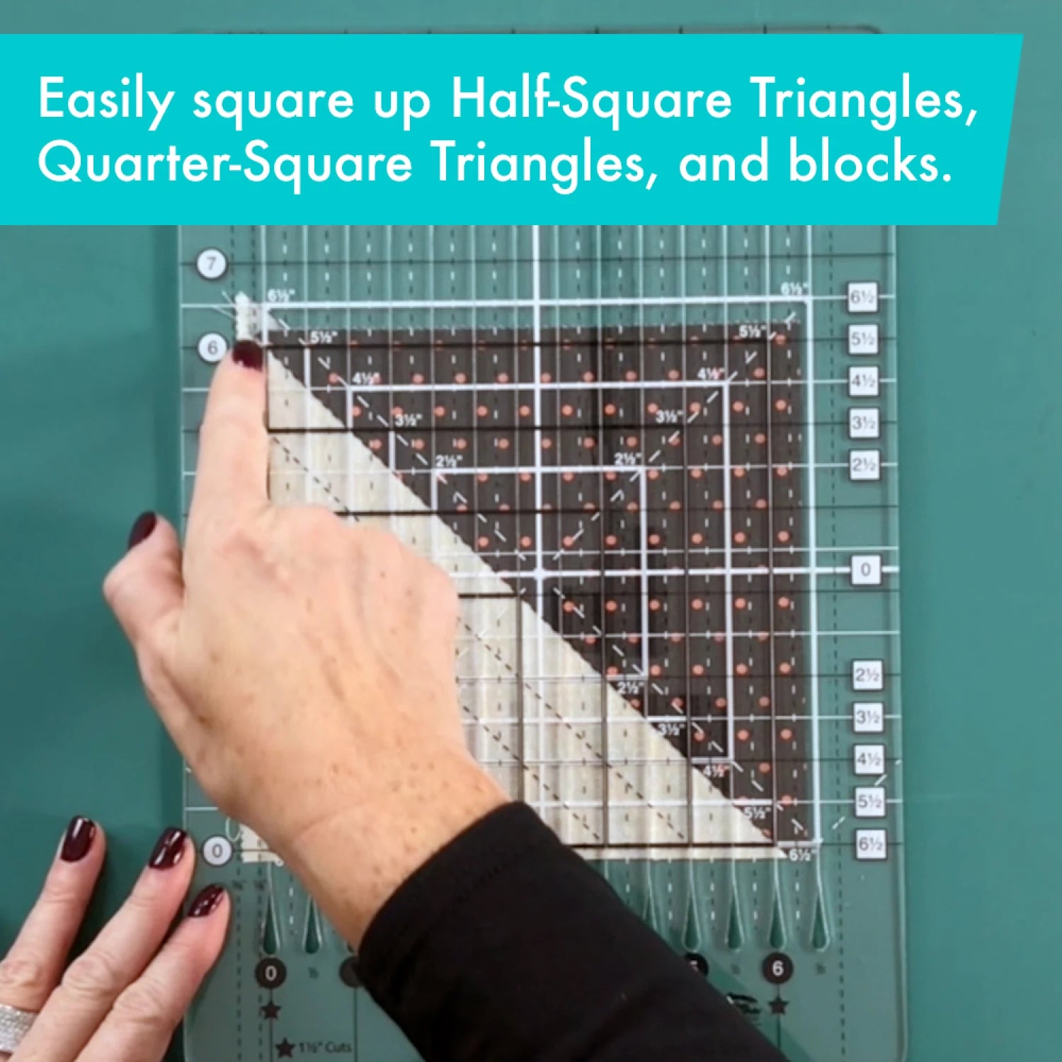 Creative Grids Stripology Mini Quilt Ruler