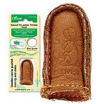 Natural Fit Leather Thimble Small