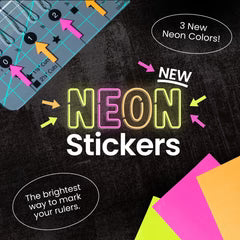 GEasy Ruler Stickers - Electric Elements palette GE-1103