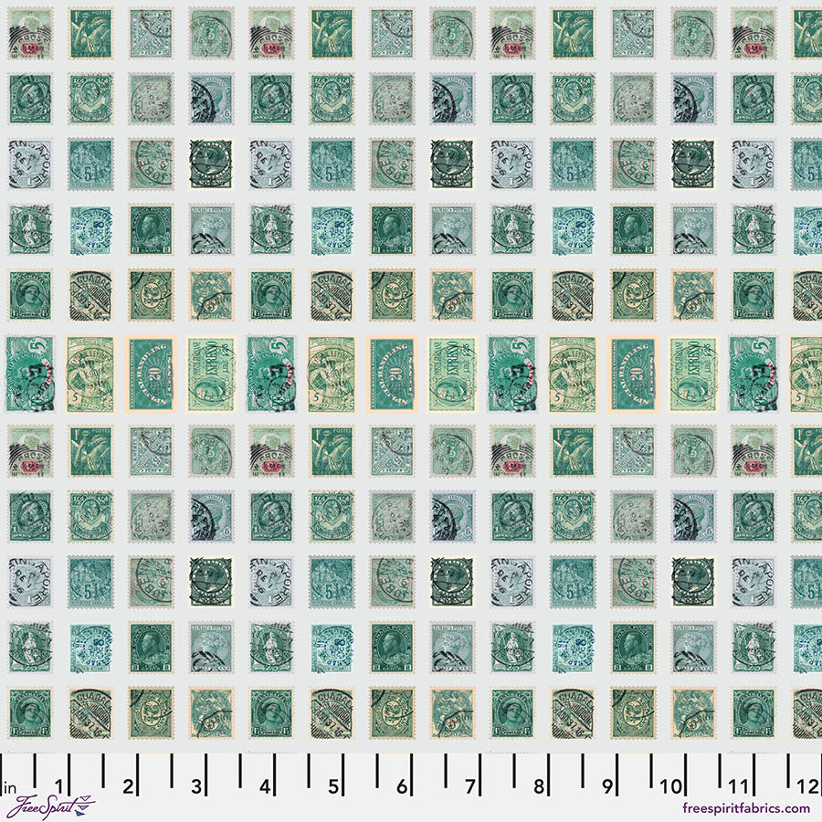 Teal Stamps - Teal || Tim Holtz Palette Teal