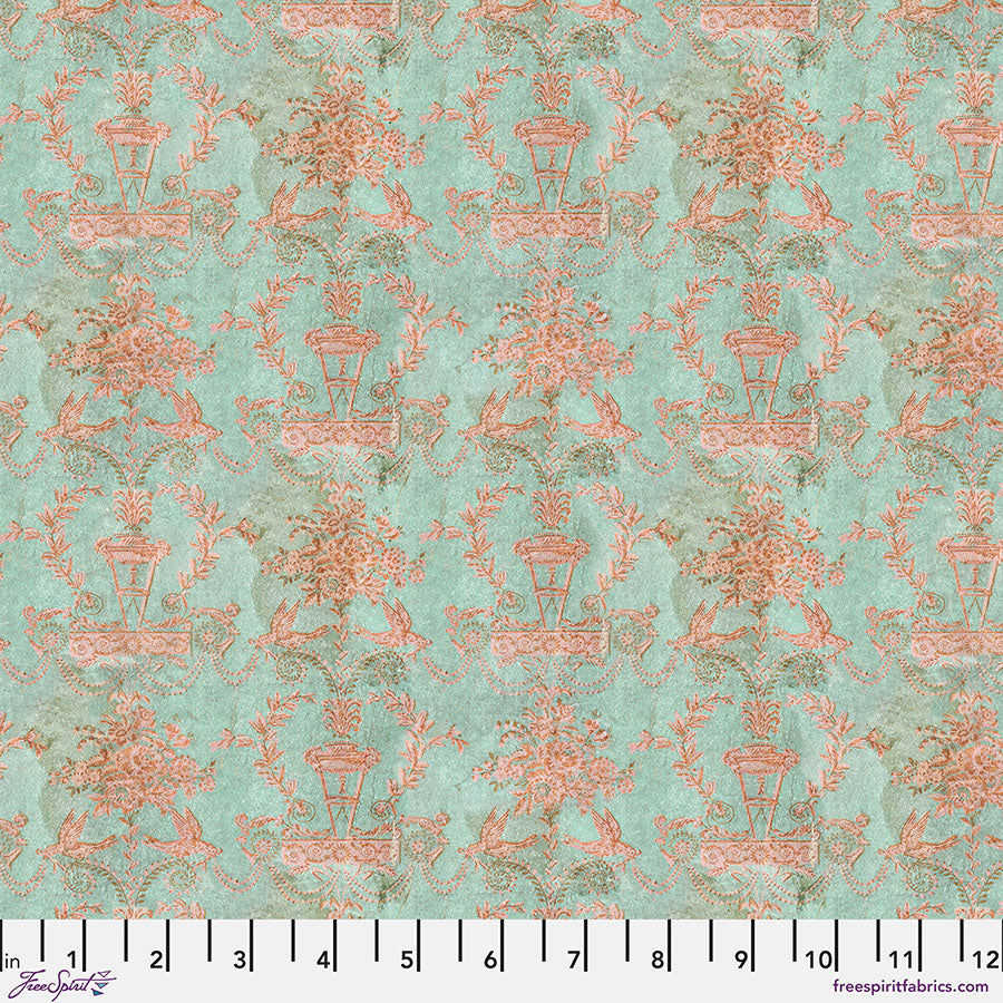 Teal Wallpaper - Teal || Tim Holtz Palette Teal