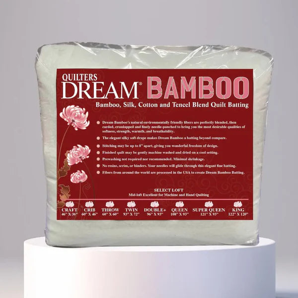 Quilters Dream Bamboo Batting Roll Queen