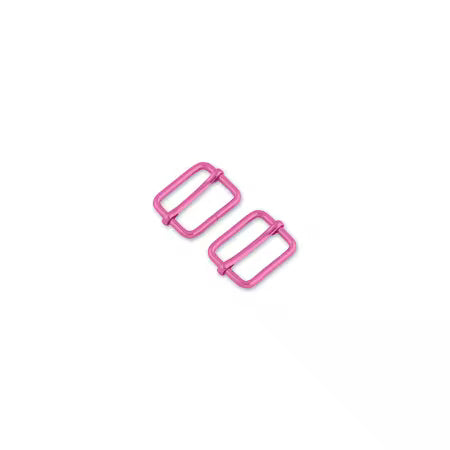 Two Tula Pink 1in Slider Buckles