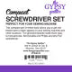 The Gypsy Quilter Sewing Machine Screwdriver Set