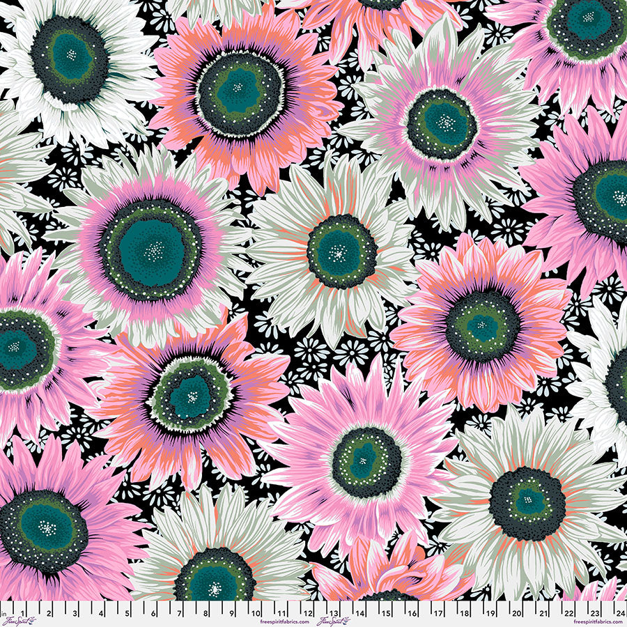 Backing Fabric - Van Gogh - Black || Re-Order Quilt Backs