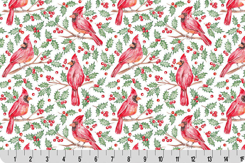 Christmas Keepsake Cardinal Joy Quilting Cuddle® Multi