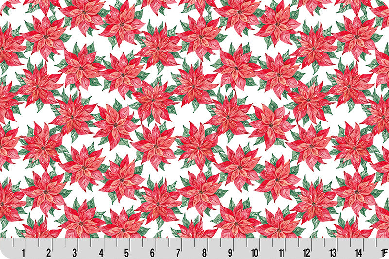 Christmas Keepsake Poinesttias Quilting Cuddle® Cardinal