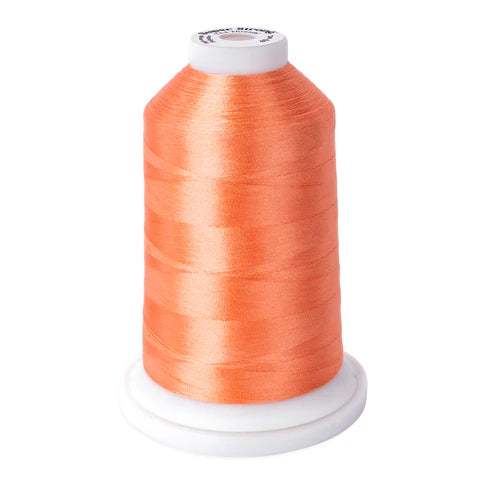 Yli Super Strong 40 wt. Poly Machine Quilting Thread Salmon 8004