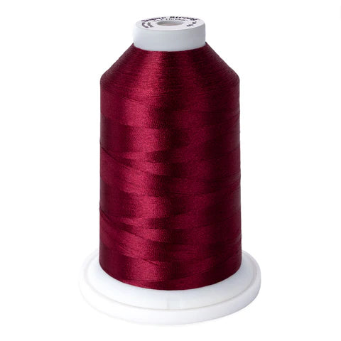 Yli Super Strong 40 wt. Poly Machine Quilting Thread Burgundy 8016
