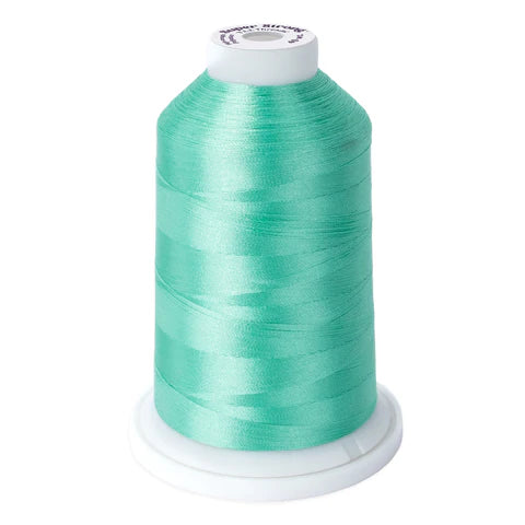 Yli Super Strong 40 wt. Poly Machine Quilting Thread Mint 8045
