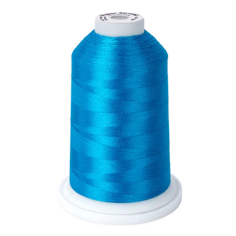 Yli Super Strong 40 wt. Poly Machine Quilting Thread Lagoon 8060