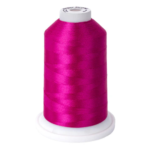 Yli Super Strong 40 wt. Poly Machine Quilting Thread Magenta 8075