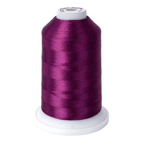 Yli Super Strong 40 wt. Poly Machine Quilting Thread Plum 8078