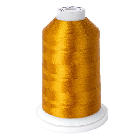 Yli Super Strong 40 wt. Poly Machine Quilting Thread Antique Gold 8096