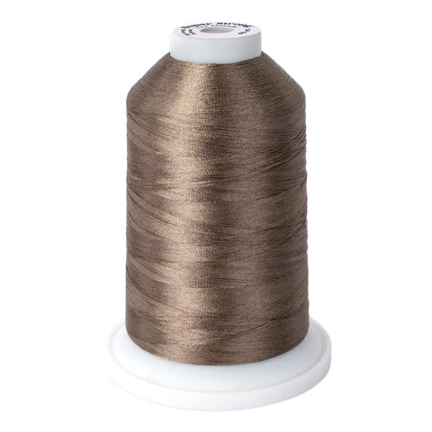 Yli Super Strong 40 wt. Poly Machine Quilting Thread Taupe 8100