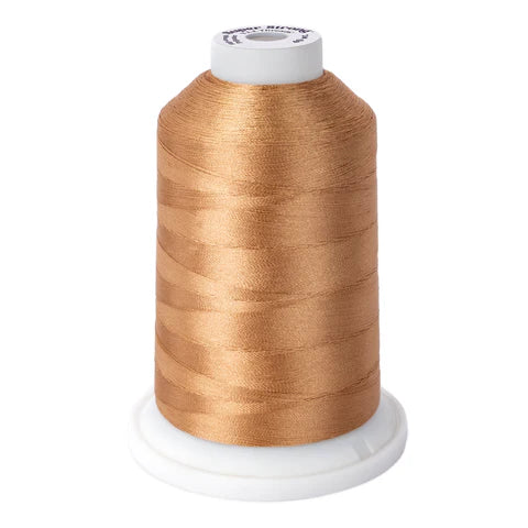 Yli Super Strong 40 wt. Poly Machine Quilting Thread Light Brown 8106