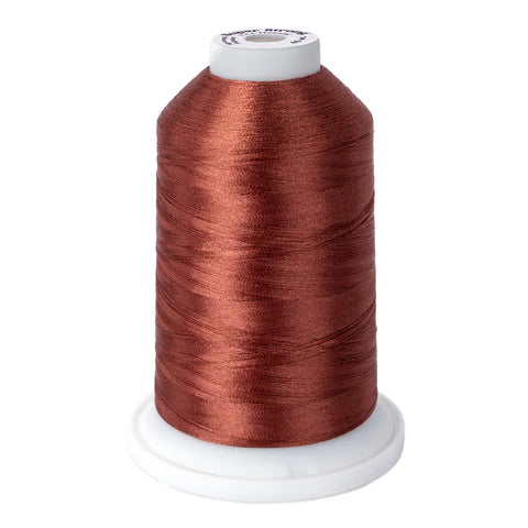 Yli Super Strong 40 wt. Poly Machine Quilting Thread Sienna 8114