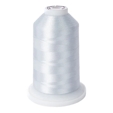 Yli Super Strong 40 wt. Poly Machine Quilting Thread Silver 8121