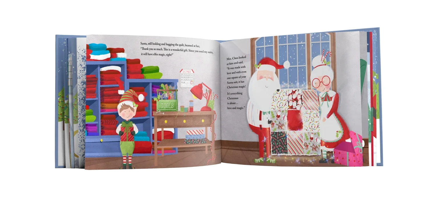 SANTA SUIT QUILT KIT BOX