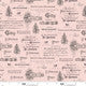 2025-22 Pink || Christmas Magic Frank Garcia Christmas Typography