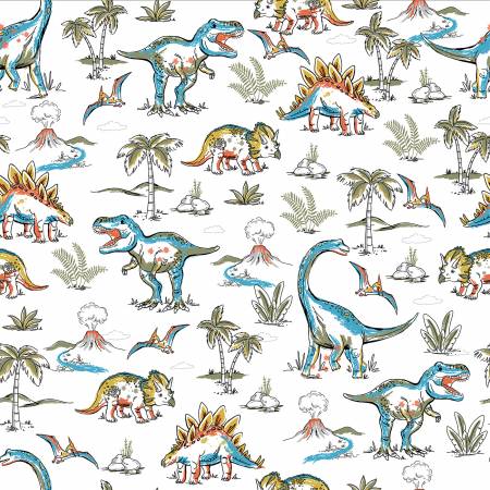 White Mighty Landscape Flannel