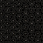 Quilting Illusions CIRCLE DOT BLACK