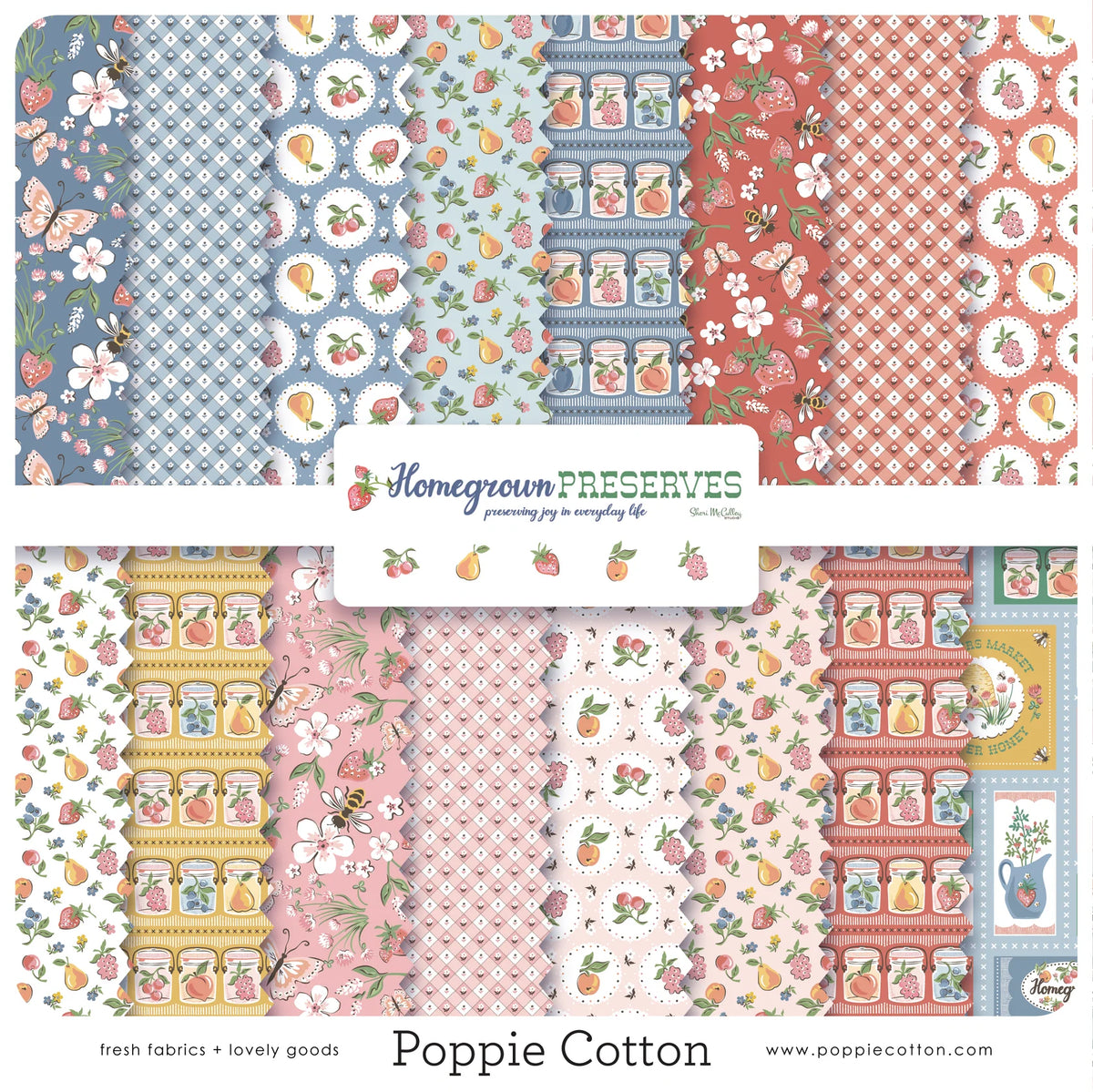 5" Precuts - 42 Prints homegrown preserves
