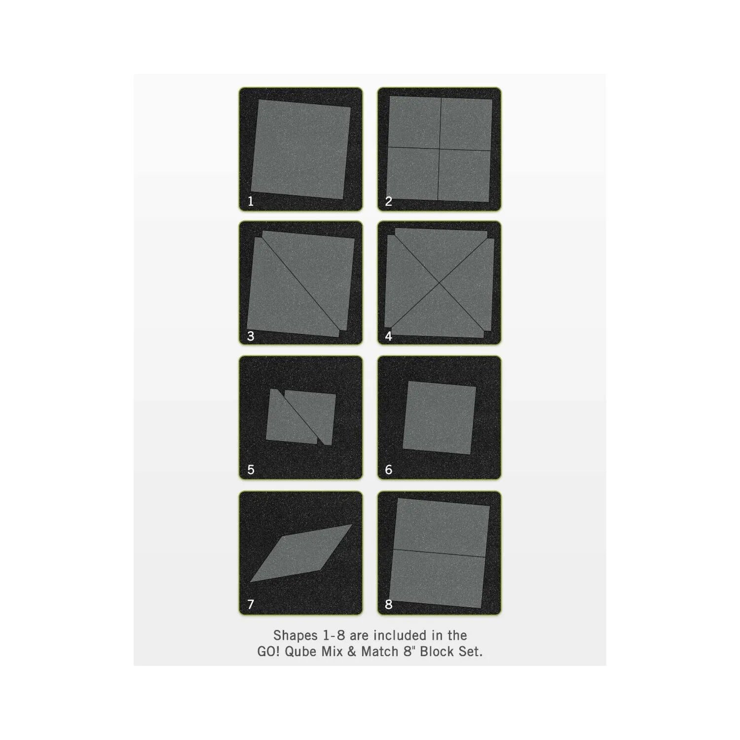 GO! Qube Mix & Match 8" Block