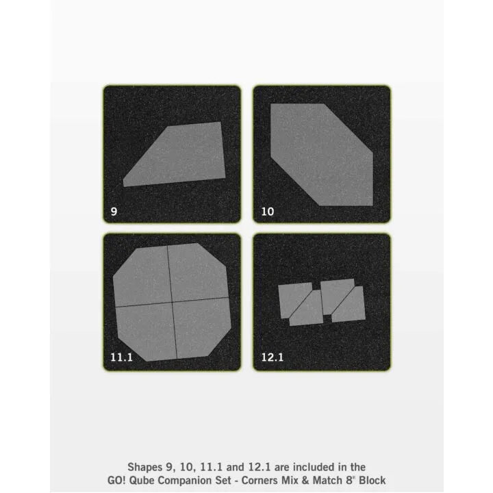 GO! Qube 8" Companion Set-Corners
