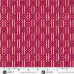 Andover Fabrics Winged Garden by Alexandra Bordallo Renewal Rhythms Pink Petal