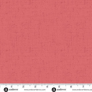Andover Fabrics Cottage Cloth in Strawberry II by Renee Nanneman