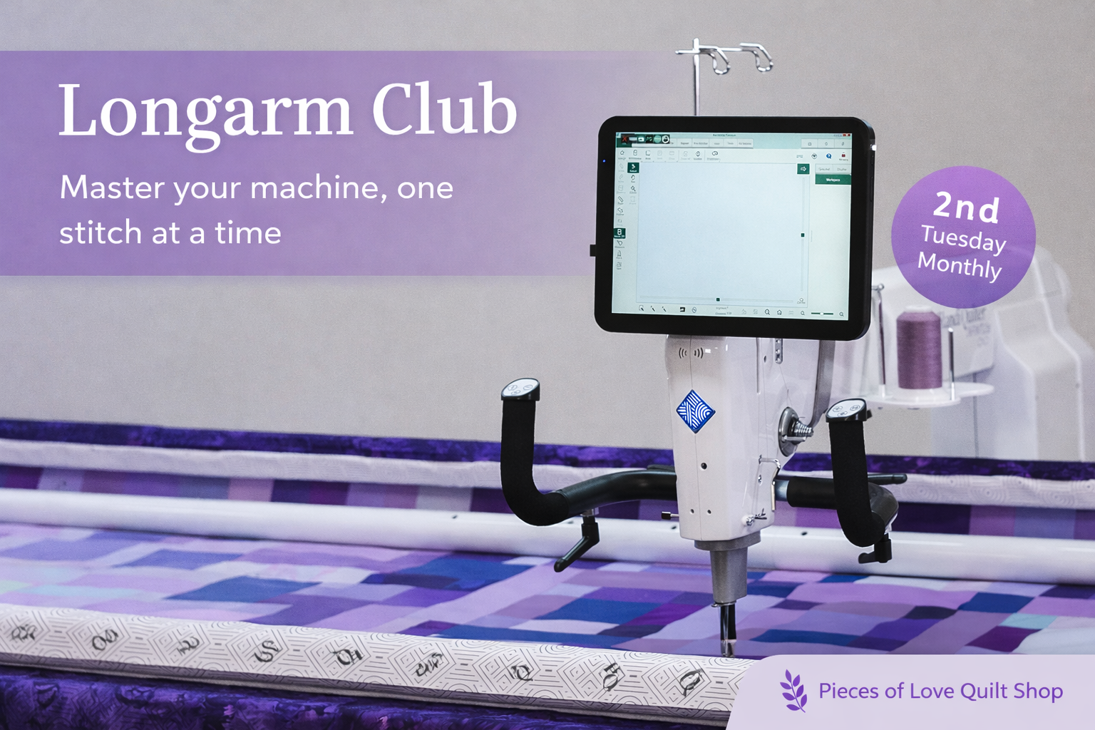 Longarm Club – Monthly Skill Building & Troubleshooting