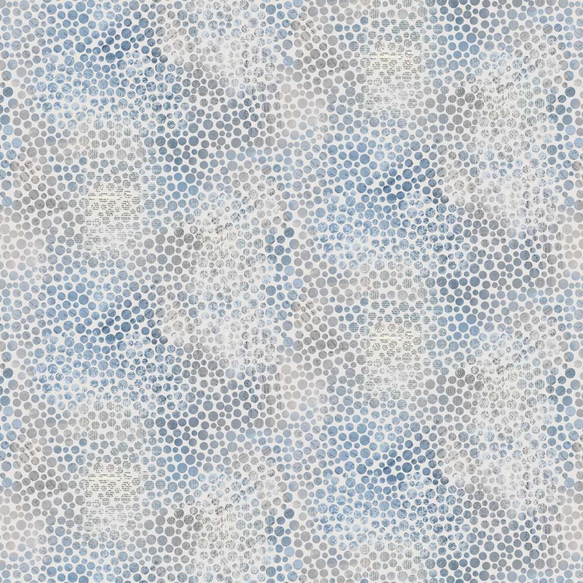 9003-13 Blue/Taupe || Kindly, Yours Diane Kappa Shaded Dots