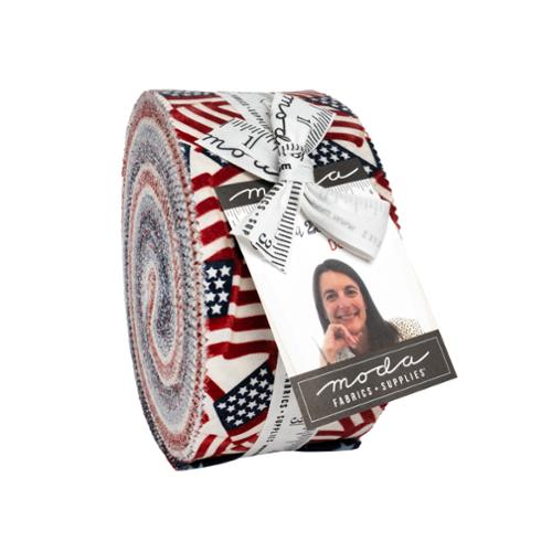 America 250 Years Jelly Roll® 56180JR Moda Precuts#1